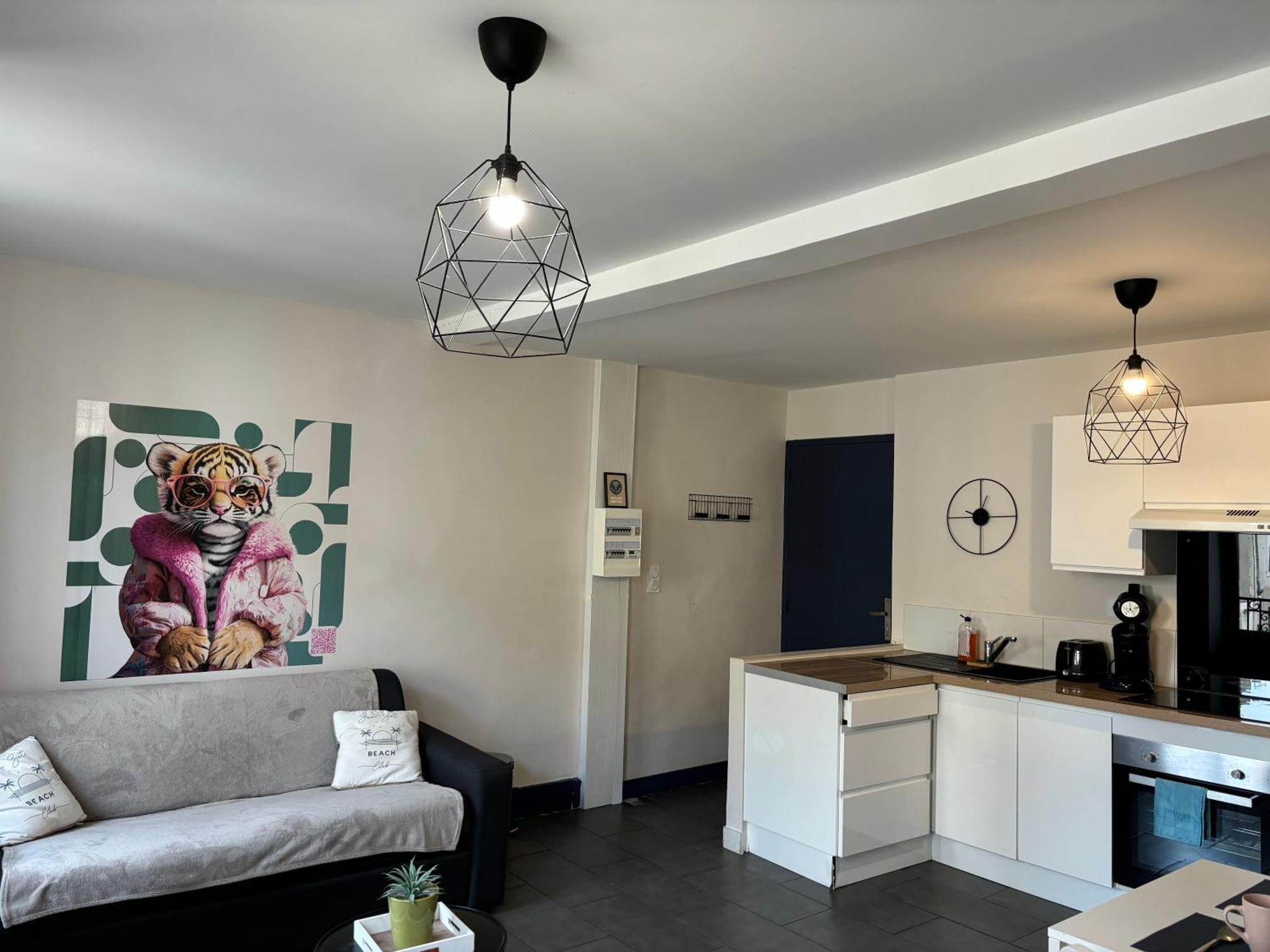 Apartment Spacieux, Climatise, Quartier Calme, Proche Chateau, Le Cocon De Joy *